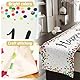 LUKIUP Tischläufer Geburtstag, White Linen Tablecloth, 183 x 33 cm, Happy Birthday Geburtstag Junge and Mädchen Tischläufer, Geburtstagstisch Deko Bunt, Happy Birthday Celebration