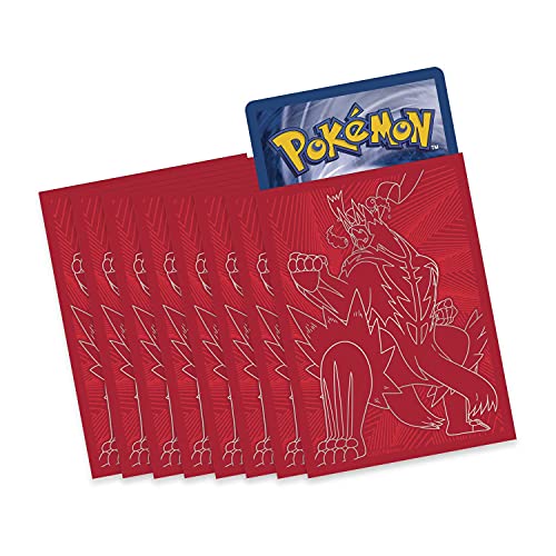 Pochettes Pokémon Urshifu rouge : lot de 65 protège-cartes de style de combat carton