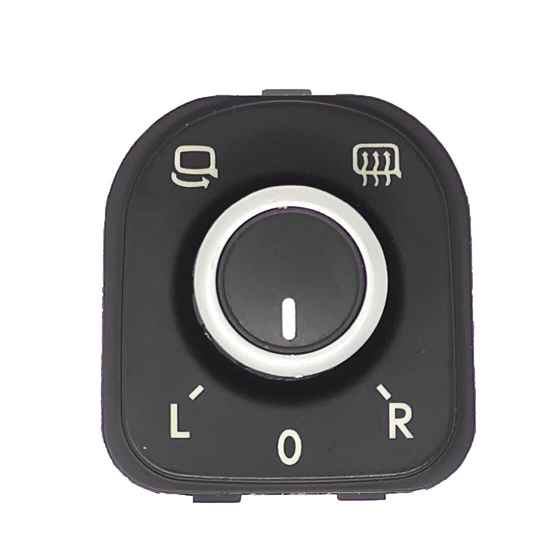 Interruttore manopola specchietti retrovisorI compatibile con codice 5K1959565 adatto a Alhambra II compatibile con Golf VI adatto a Tiguan I