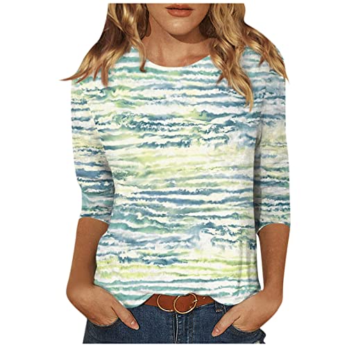 PCKSAZOM Blaue Leinenbluse Karierte Bluse Damen Elegante Blusen Für...