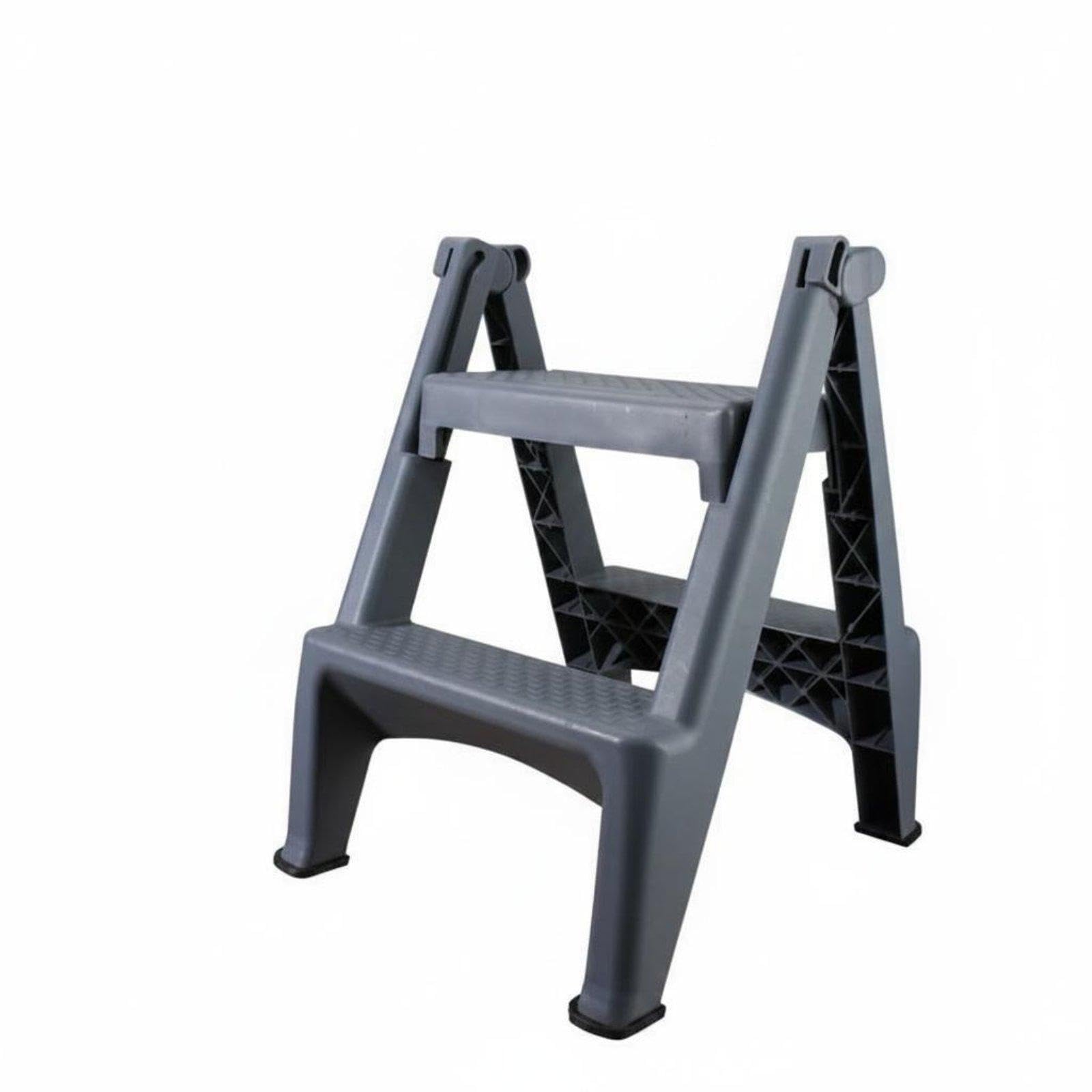 2-Step Folding Stool Foldable 2-Step Folding Ladder Thickened for Car Wash, Beauty Salon, Garage|Home & Garden| Tools| Ladders-picture-18