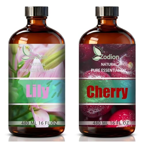 Aceite esencial de cereza y lirio 16 Fl Oz