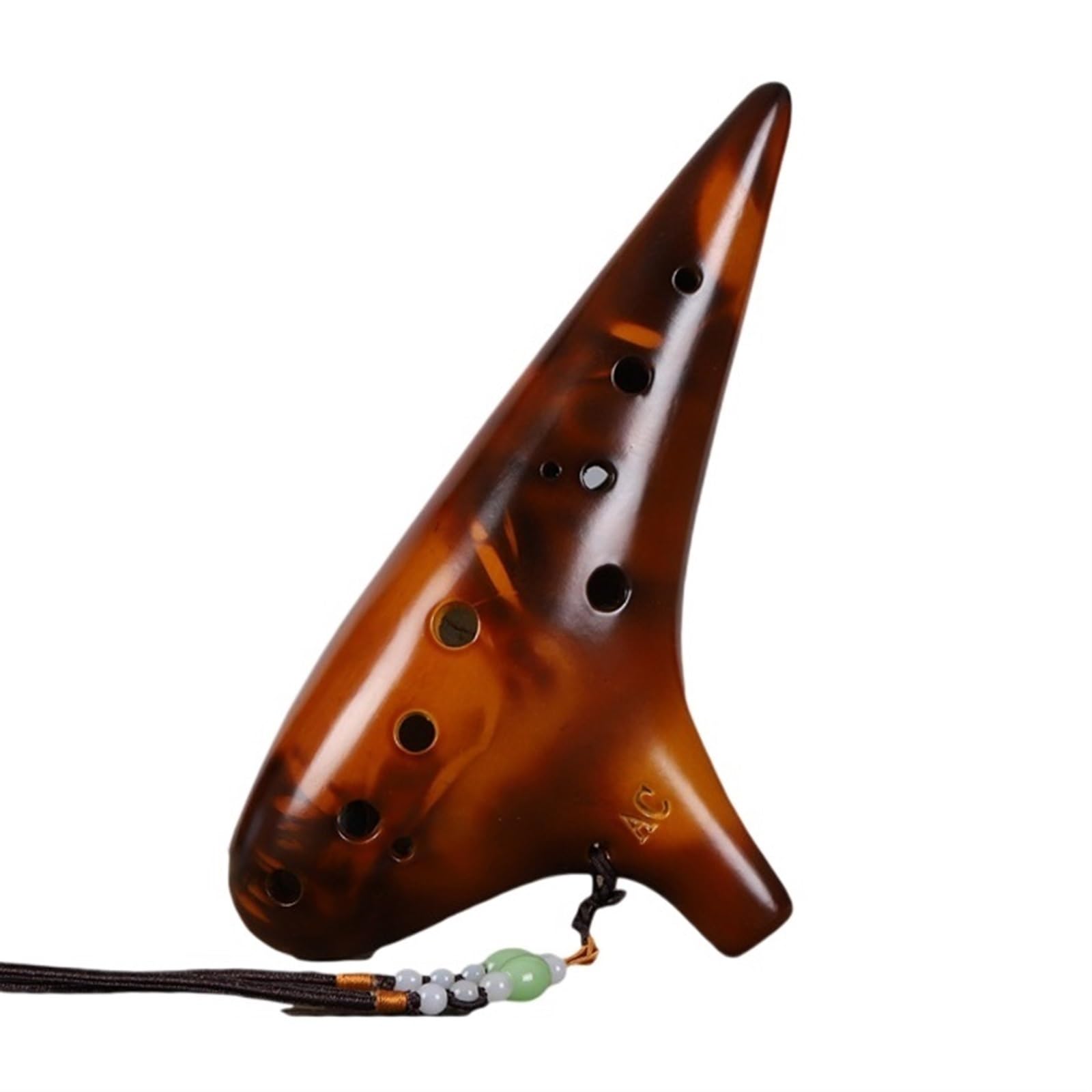 Ocarina Ocarina Affumicata A 12 Fori Chiave Centrale In Do AC Suono Chiaro E Preciso Strumento Per Principianti E Adulti