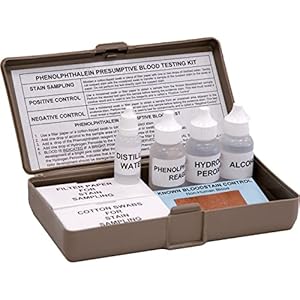 Phenolphthalein Presumptive Blood Test Kit