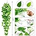 Ageomet 3pcs Artificial Hanging Plants, 3.6ft Fake Ivy Vine for Wall House Room Indoor Outdoor Decoration (No Baskets)