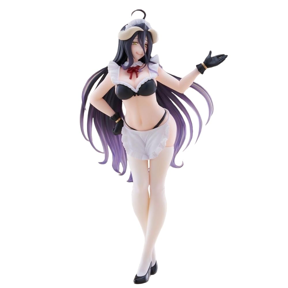 Zhongkaihua Swimsuit Anime Girl Figure Albedo Figure Standing Position PVC Statue Model Ornament Collectible — image 1
