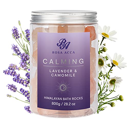 Himalayan Bath Soak Salt - Pure Naturals Organic Himalayan Body Soak With Essential Lavender Oil, Relaxation & Stress Relief, Mineral Soak For Body & Foot, Gift For Women & Men(Lavender & Camomile) #TOP18