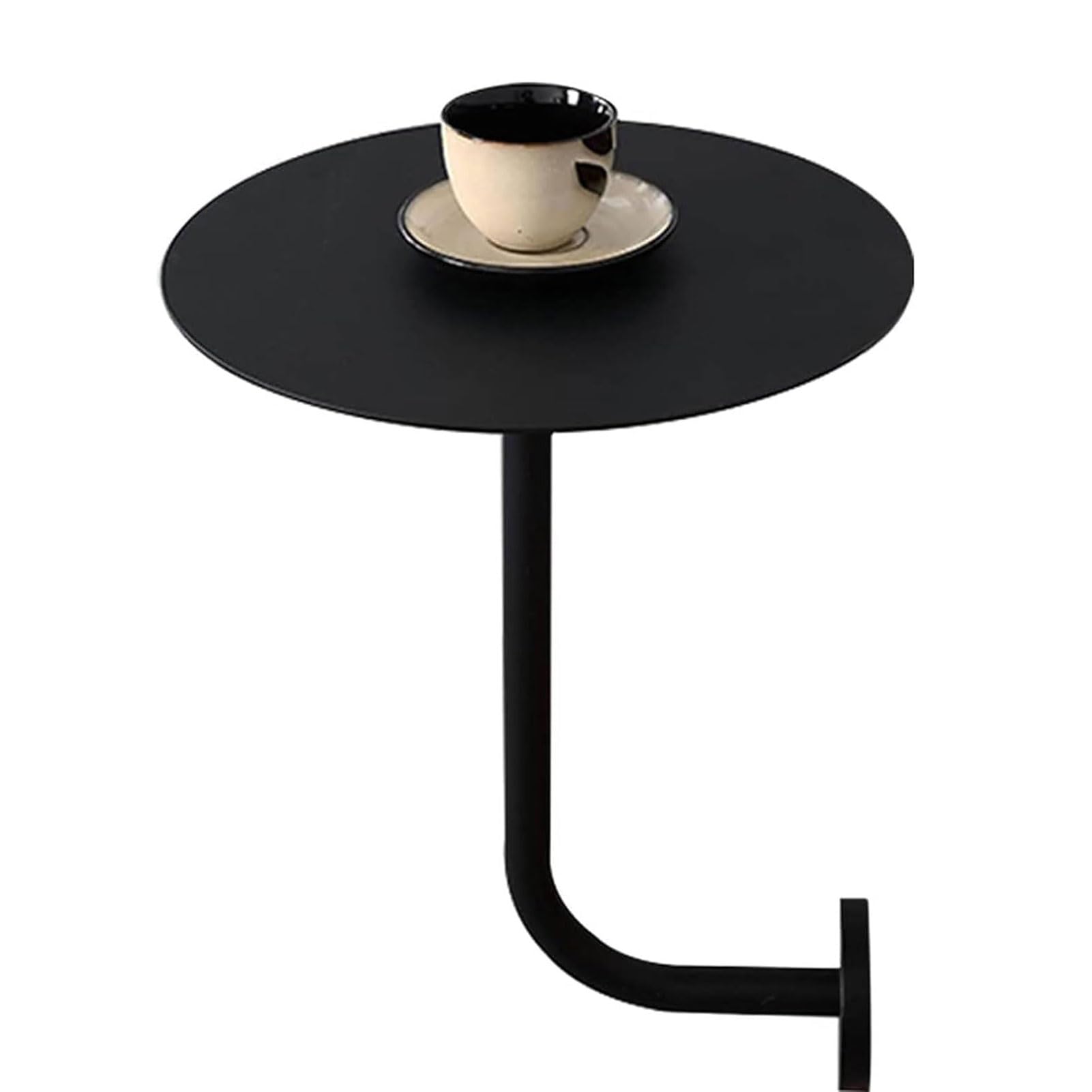 Mesa de centro montada en la pared con patas de metal para dormitorio