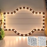 20IN Wedding Bottle Service Sign, Personalized Wedding Entrance Props Led Marquee Sign for Reception, Custom Light up Marquee Sign with Stickers for Bridal Engagement Anniversary Nightclub Gift