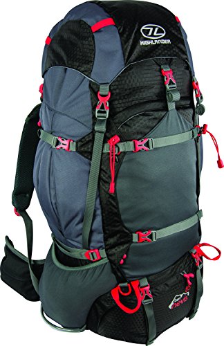 HIGHLANDER Ben Nevis Mochila  Unisex adulto  Negro  85