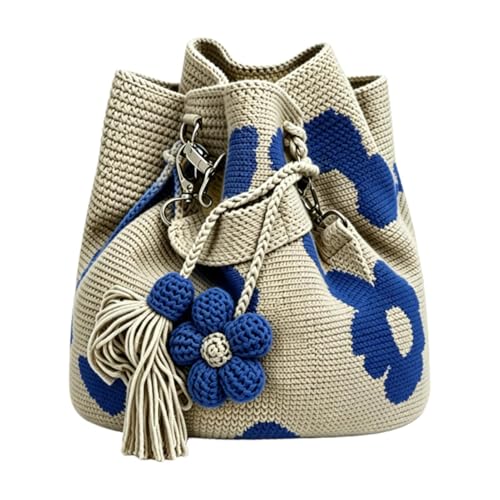Sac fourre-tout en crochet pour vos sorties à la plage et pique-niques bohèmes
