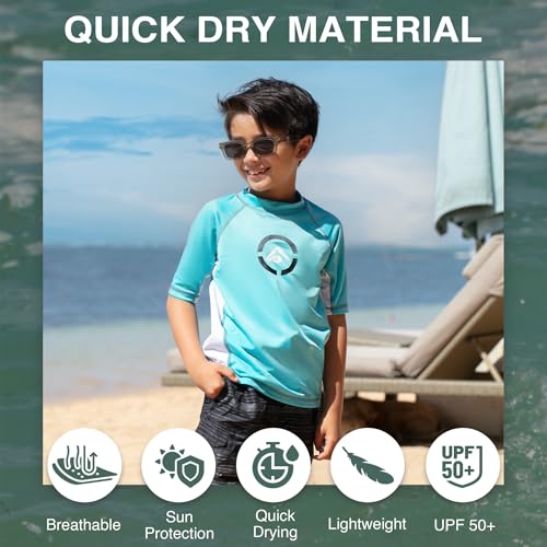 Image of Kanu Surf Boys' Porta UPF 50+ Sun Protective Rashguard