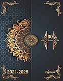  Agenda 2021-2025: Planificador 2021-2025 , Organizador de 5 anos, diseño fantástico para regalar a tus seres queridos