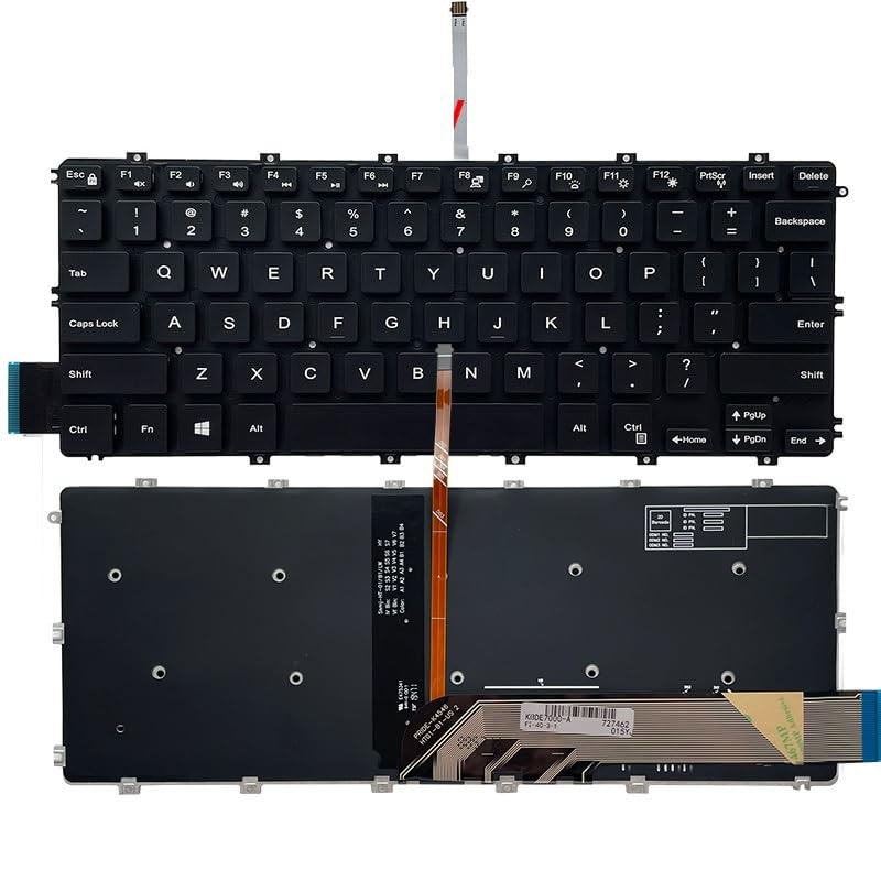 Clavier de rechange Dell Inspiron 14 5480 pour réparer les touches bloquées
