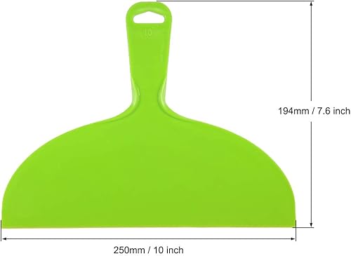 Miniatura 5 de uxcell Raspador de masilla 6 "plástico flexible masilla cuchillos desechables esparcidor para pegar paneles de yeso pintura de pared verde 3 piezas