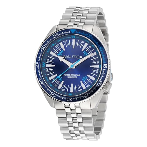 Image of NAUTICA Analog Blue Dial Men's Watch-NAPNSS214