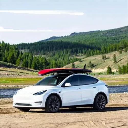 Barres de toit pour Tesla Model Y solution de rangement sûre en alu