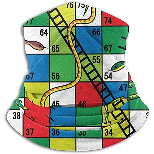 Preisvergleich Produktbild Not Applicable Schnelltrocknend Schlauchschal Schlangen Und Leitern Brettspiel Nackenschutz Wärmer Unisex Warme Circle Loop Schals Für Den Winter Outdoor Sport