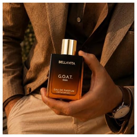 Bella Vita Luxury G.O.A.T Eau De Parfum for Men with Bergamot, Lavender & Patchouli | EDP Long Lasting Perfume Fragrance for All Occasions, 100 ML