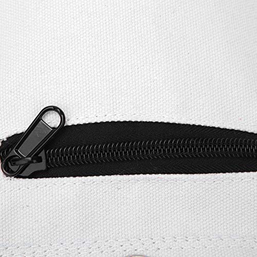 Sac de sable de boxe Wing Chun Qiilu en toile vide taille S avec fermeture éclair - 7