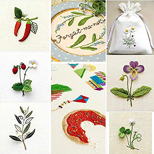 LOVIMAG Embroidery Thread Floss 360 Colors Skeins Friendship Bracelet String Making Bracelets Cross Stitch Kit Supplies Thin Yarn Sewing Patterns Cotton Strings Crochet Braces Wrap Rainbow Crafts