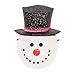 KOVOT Snowman Porch Light Cover | Weatherproof Outdoor Holiday Decor | 9 1/4