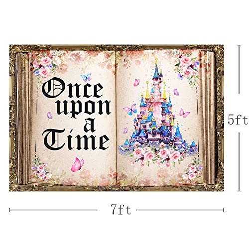 MEHOFOND 2,1x1,5 m sfondo libro da favola per