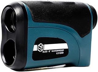 Golf Rangefinder with Slope, Laser Distance Measuring Golfing, 6X Magnification, Flag Pole Locking Vibration, Rechargeable Range Finders with Magnet Stripe