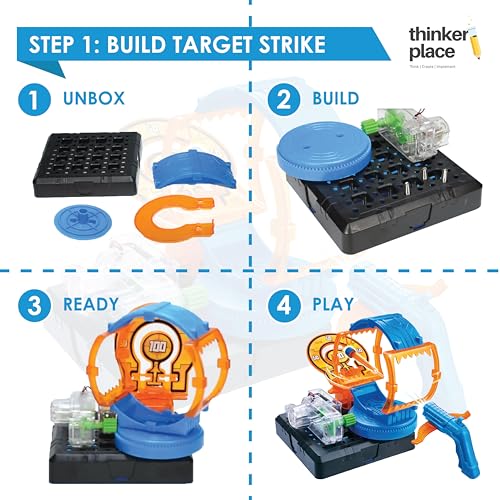 Image of Target Strike DIY Kit | Build, Learn & Play | STEM Toy for Kids Age 8+ | Precision Systems Learning Kit with AR Experience | Fun Educational Game