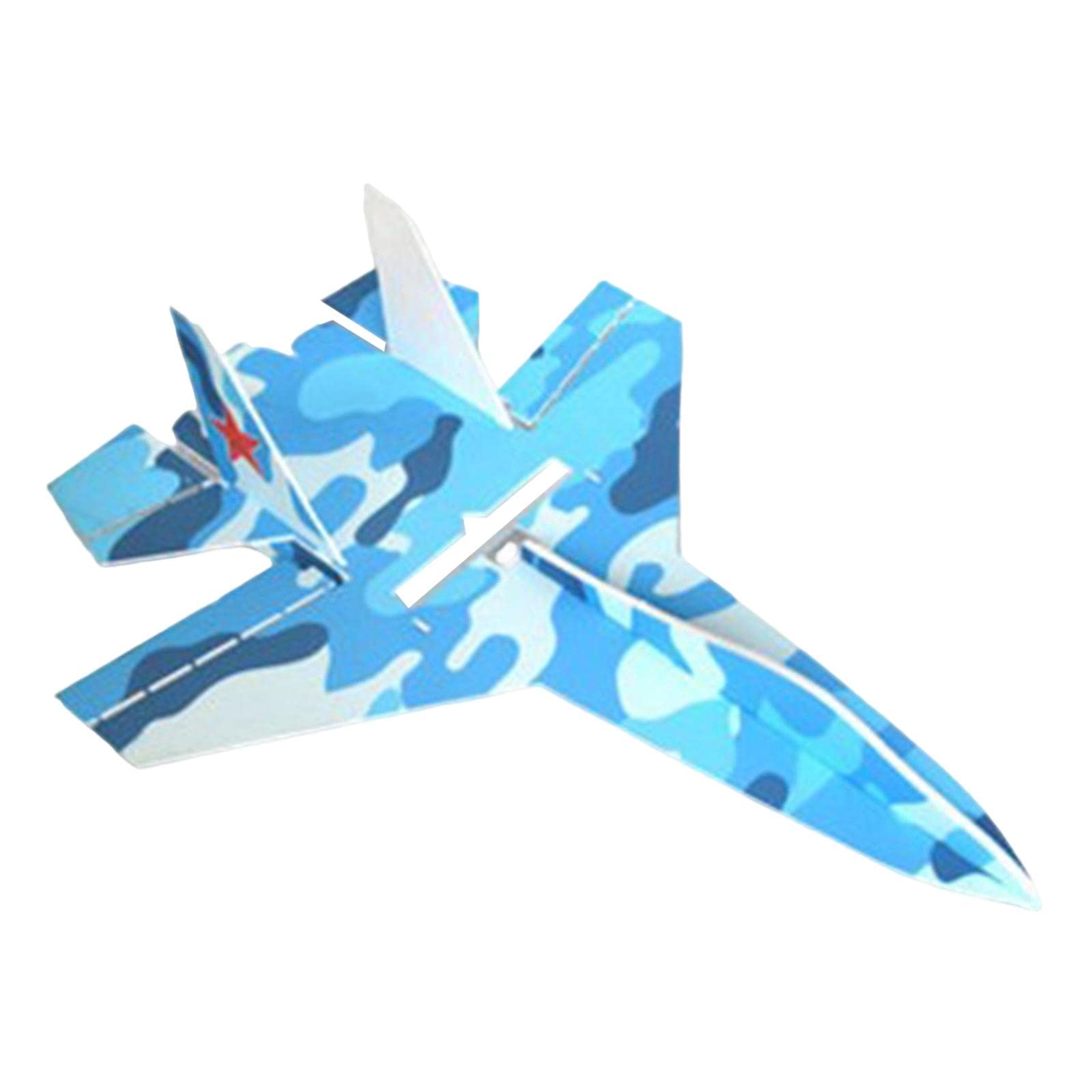 Vaveren Fixed Wing Glider Fighter Kit RC Aircraft for Kids Outdoor Toys