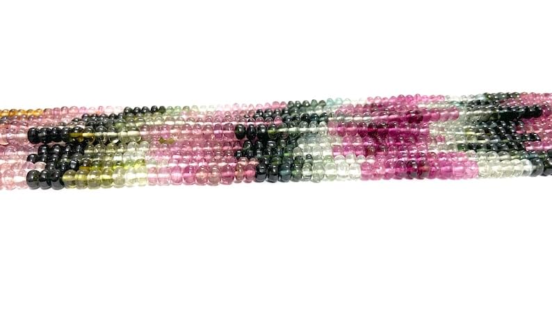 Tourmaline naturelle sans défaut pour fabriquer colliers fins
