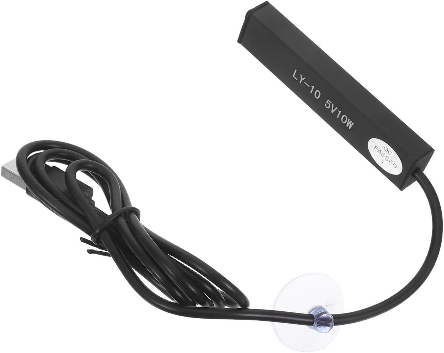 NUOBESTY Mini Aquarium Heater Automatically Adjusts Heating Levels for Small Betta Fish Tank 10w USB Compact Abs Heater with Smart Temperature Control and Turtle Aquarium for 2-5l Tanks