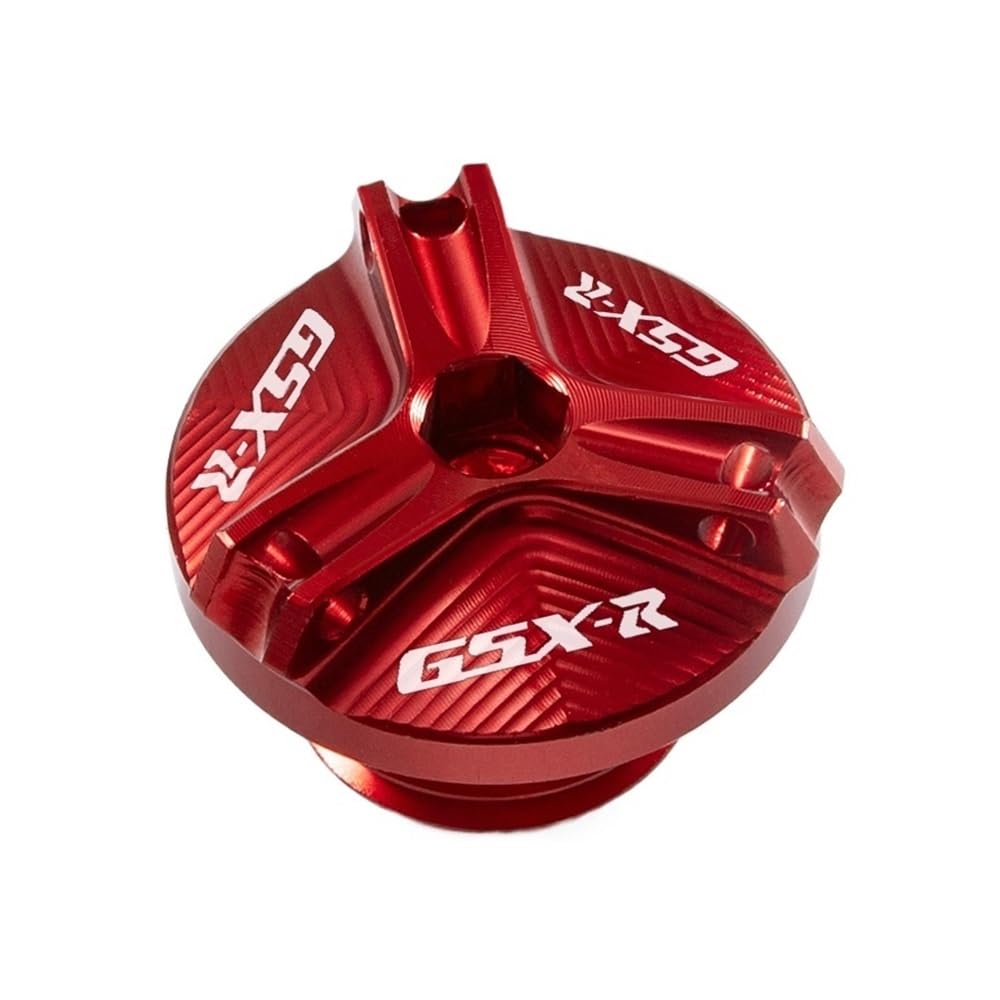 Tappo Olio Motore Per Suzuki GSXR - CNC Alluminio - GSX-R 600/750/1000 (2003-2023) - Protezione Serbatoio - Foto 5