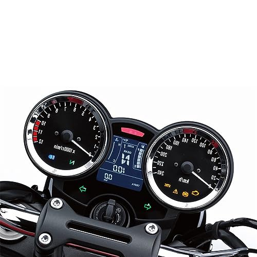 Film protection rayure Kawasaki Z900RS fini les compteurs rayes moto