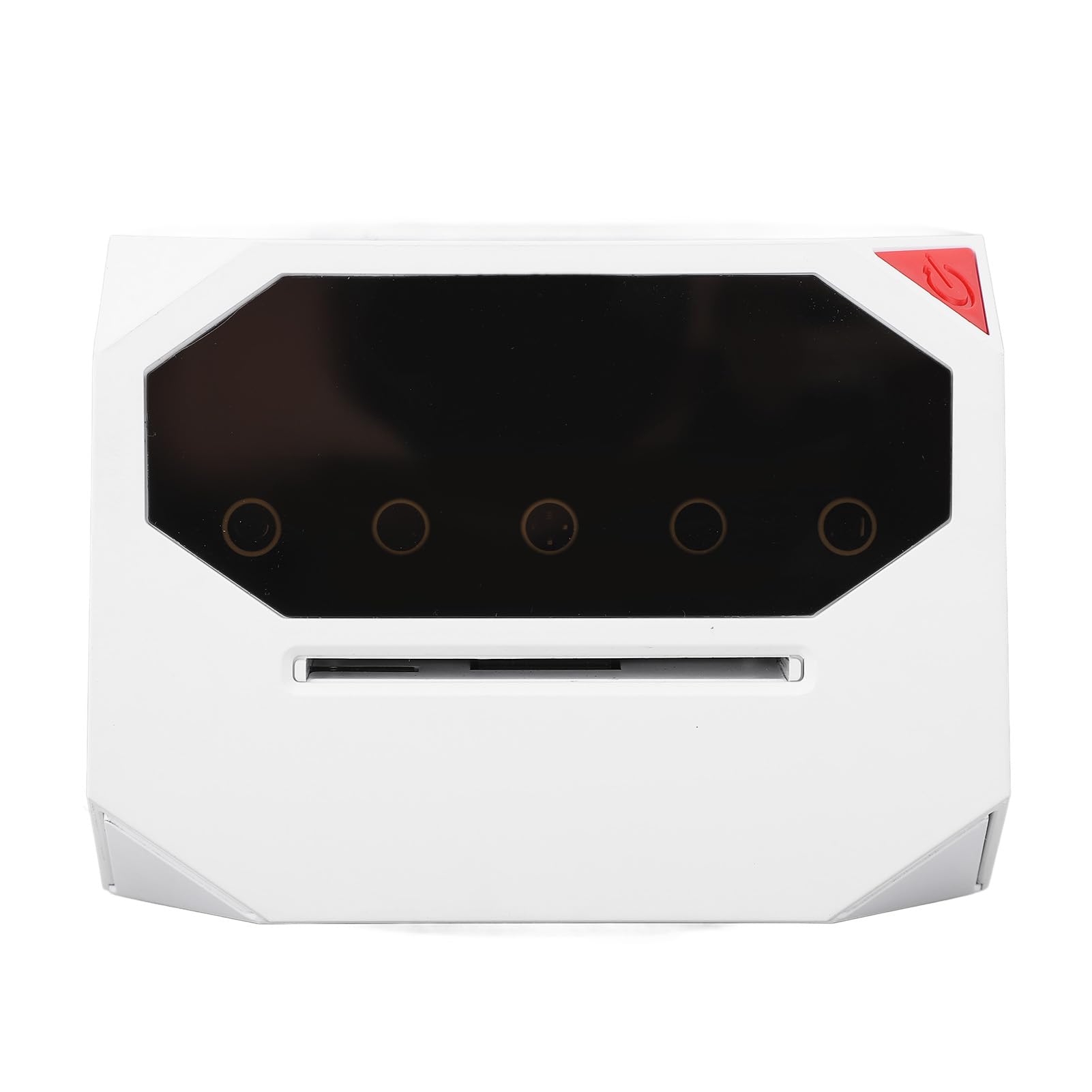 Automatic Card Dealer and Shuffler Machine with Quiet Motor Rechargeable Battery Custom Deal Modes for Poker Bridge Family Game Night 8 Players (White)