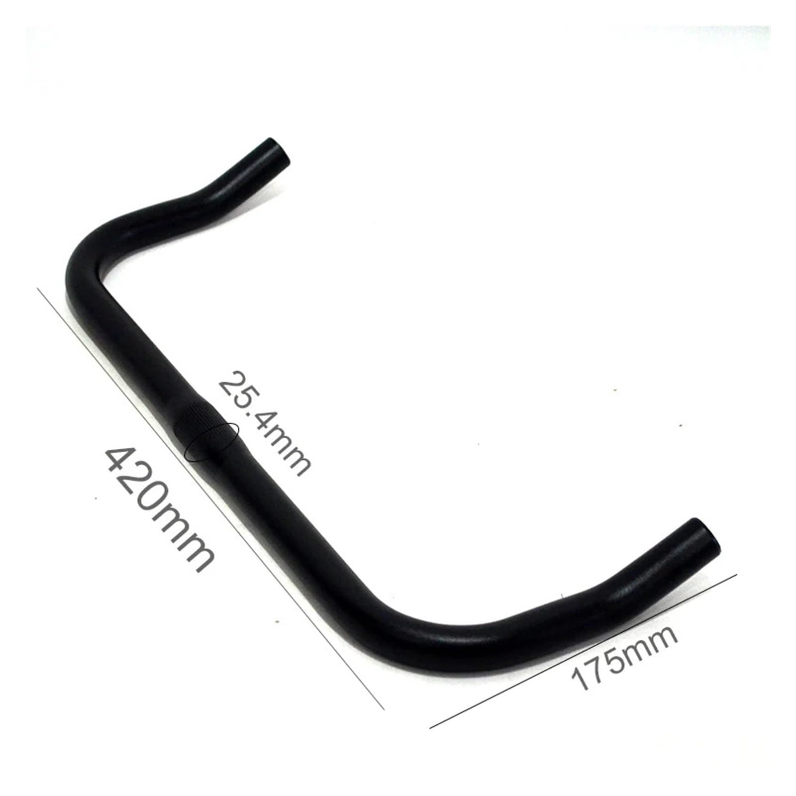 Manubrio Bici Manubrio for Bici Resto Bend Bar in Lega di Alluminio 22.2 * 25.4 * 420mm Single Speed ​​Bike Pista Fixed Gear Manubrio for Bicicletta da Strada