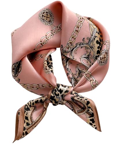 27,5'' Square Scarf for Women for Travel, Gifts & Daily Style Hair Head Neck Scarf Bandana Babushaka4