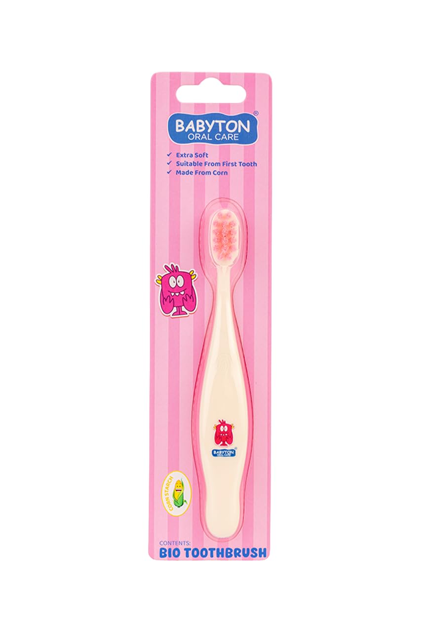 Babyton Ekolojik Diş Fırçası Pinky