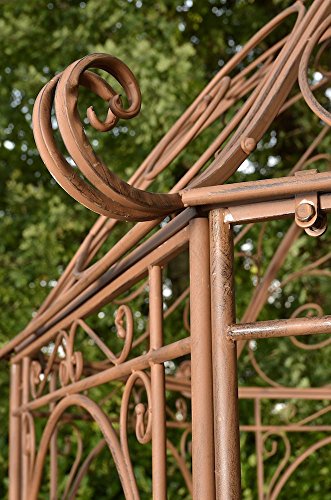 CLP Rosenpavillon Leila aus Metall im Jugendstil für Garten