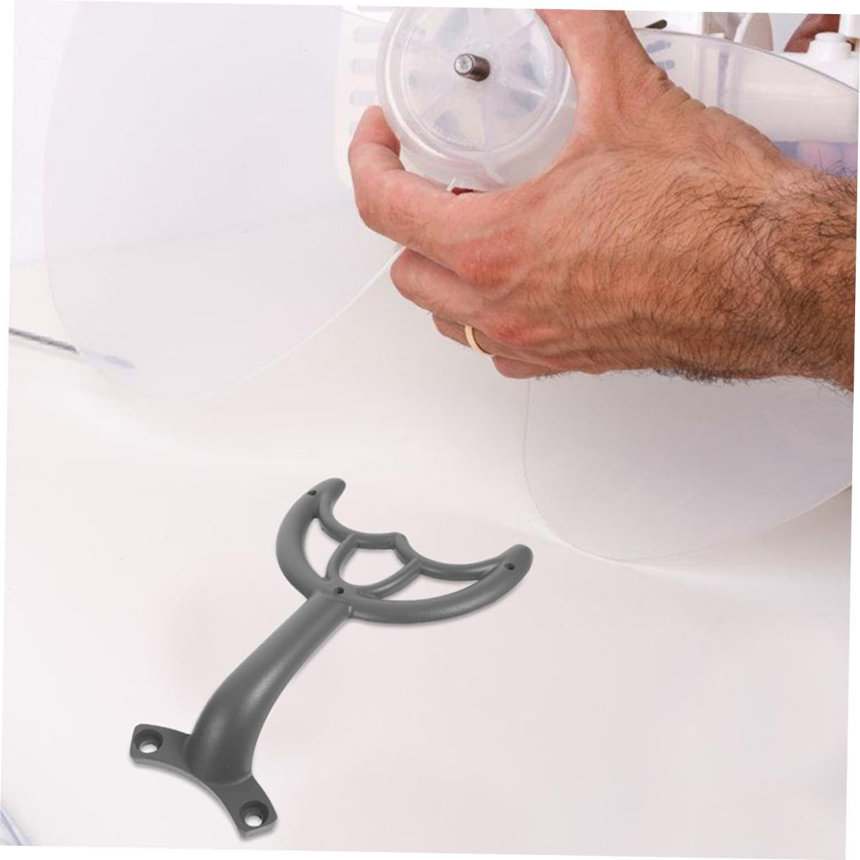 Cabilock 5Pcs Ceiling Fan Blade Arms Replacement Precision Engineered Support for Easy Installation and Convenient Replacement Compatible with Standard Ceiling Fans