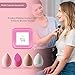MUUK Makeup Sponge Blender 4 Pack Foundation Sponge Latex Free Beauty Blender Applicator With Sponge Holder Case Ideal For Foundation, Powder and Cream MUUK Makeup Sponge Blender 4 Pack Foundation Sponge Latex Free Beauty Blender Applicator With Sponge Holder Case Ideal For Foundation, Powder and Cream