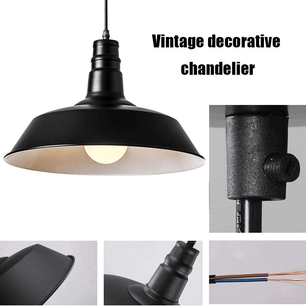 Lampa wisząca Vintage lampa wisząca Nordic lampy sufitowe Regulowany metal do salonu Wyspa kuchenna Hotel Warehouse Farmhouse Light