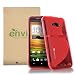 GreatShield Guardian S Series Slim Fit S-Line Design TPU Case for HTC EVO 4G LTE -Hot Pink