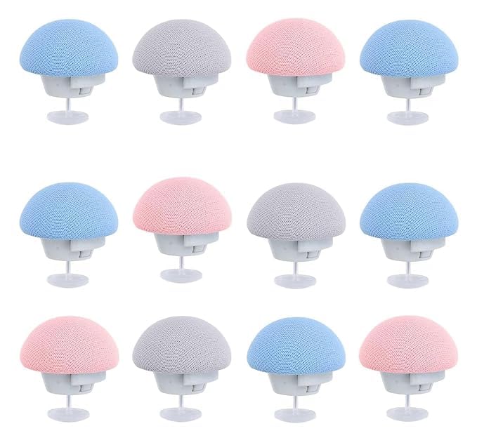 MeeTo Mushroom Blanket Clips Duvet Cover Clips Non-Slip Cover Fixator Comforter Quilt Holder with One-Key Unlock for Blanket Bed Sheet Curtain Socks Mattress Random Color (5, Random Color)-picture-24