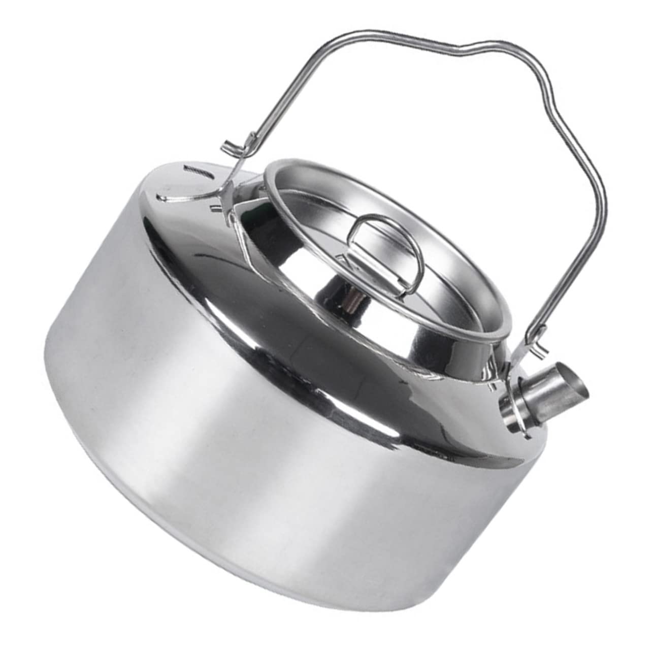JOINPAYA Camping Tea Pot Multi-Function Portable Stovetop Kettle Wear-Resistant Design for Outdoor Adventures Ergonomic Handle Capacity for Boiling Water Tea
