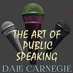The Art of Public Speaking Audiolibro Por Dale Carnegie arte de portada