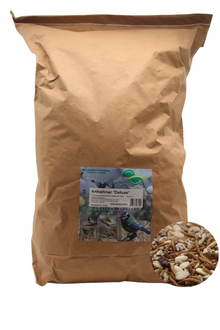 Anhaltiner Deluxe 25kg - Premium Ganzjahresvogelfutter