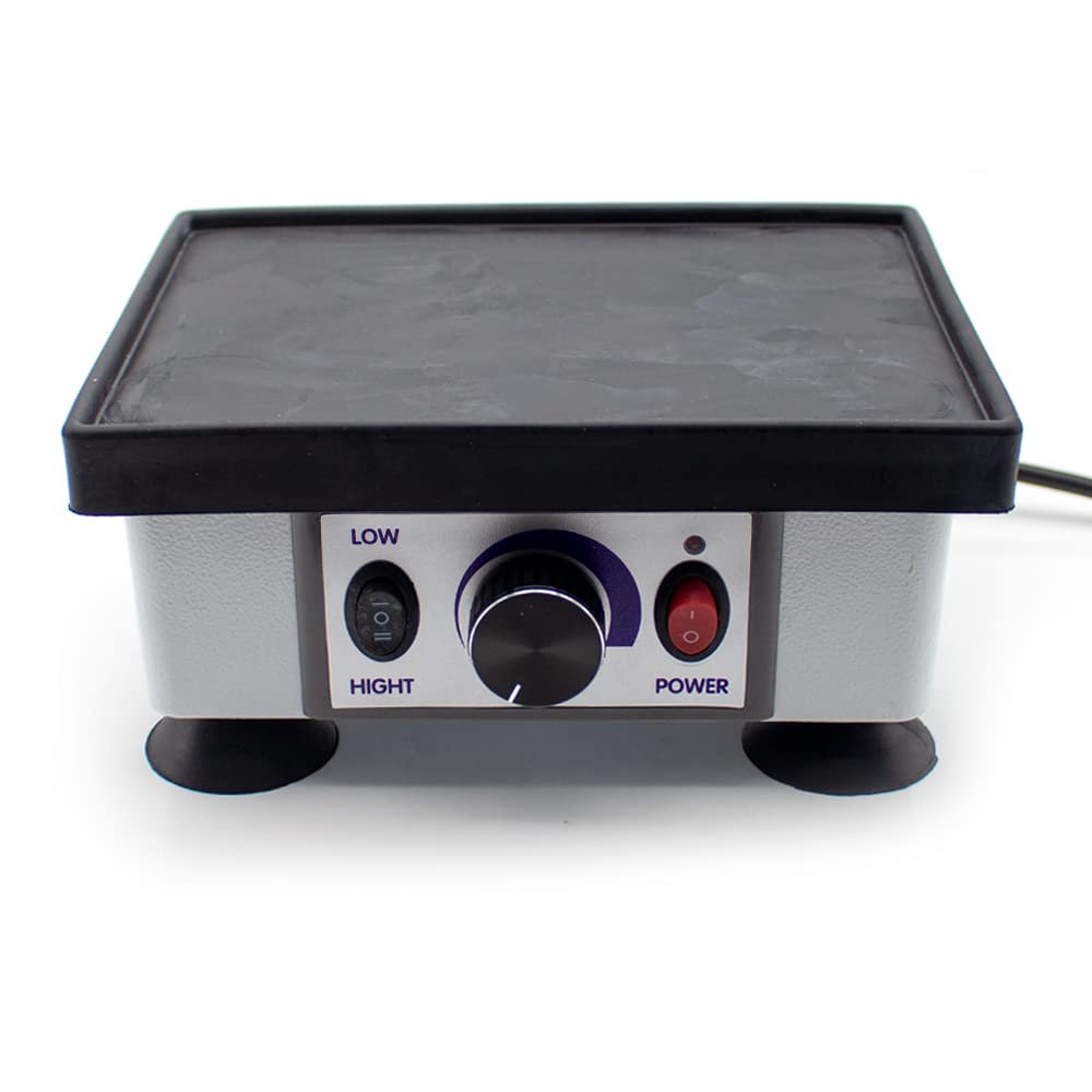 Jieotwice Plaster Oscillator Strong Square Gypsum Oscillator Vibrator Oral Model Oscillator Adjustable Speed (Small Size)