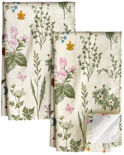 Miss Adola Cotton Kitchen Towels Set of 2 - Cute...