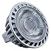 LED MR16-7.5 Watt - 580 Lumens 2700 Kelvin - 75W Equal - 35 Deg. Flood - Color Corrected CRI 92 - Dimmable - 12V - GU5.3 Base - Green Creative 98483